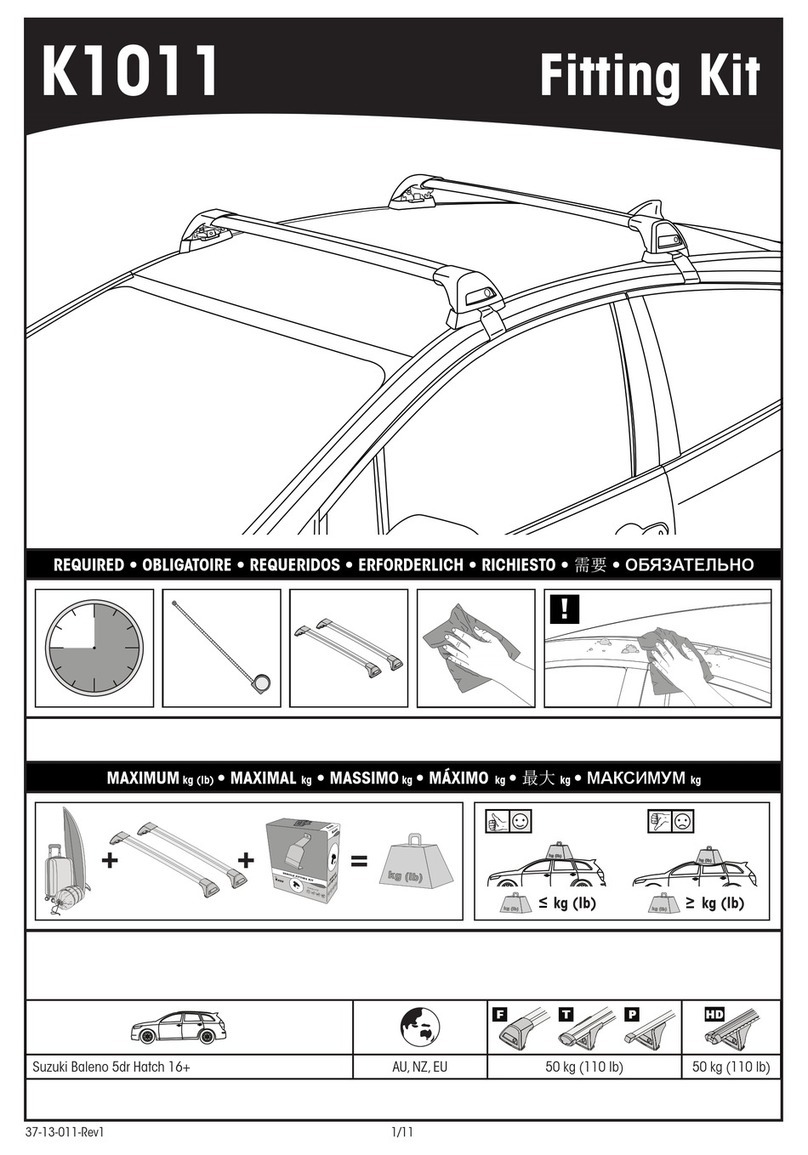 Yakima K1011 User manual