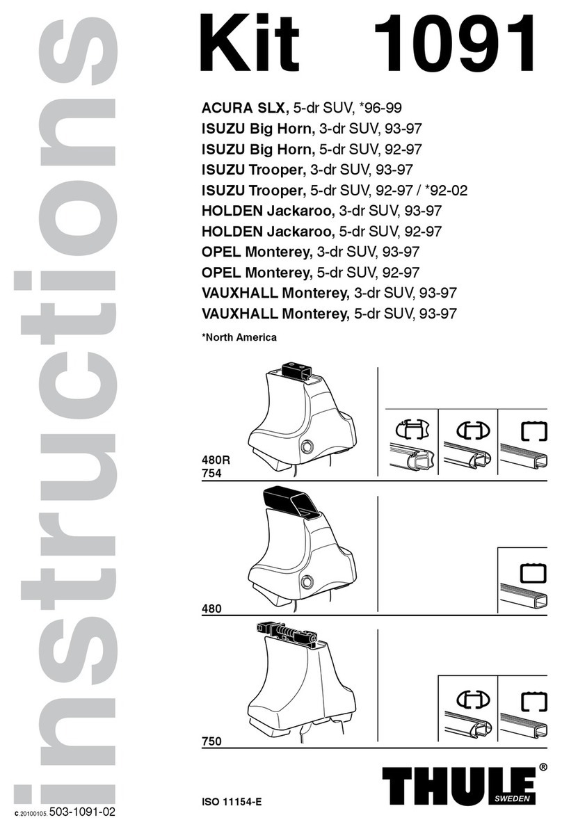 Thule 1091 instructions