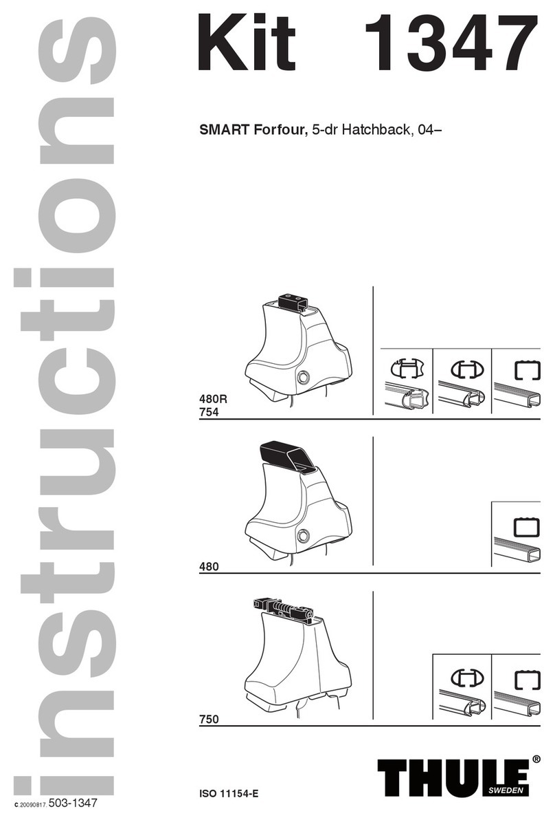 Thule 1347 User manual