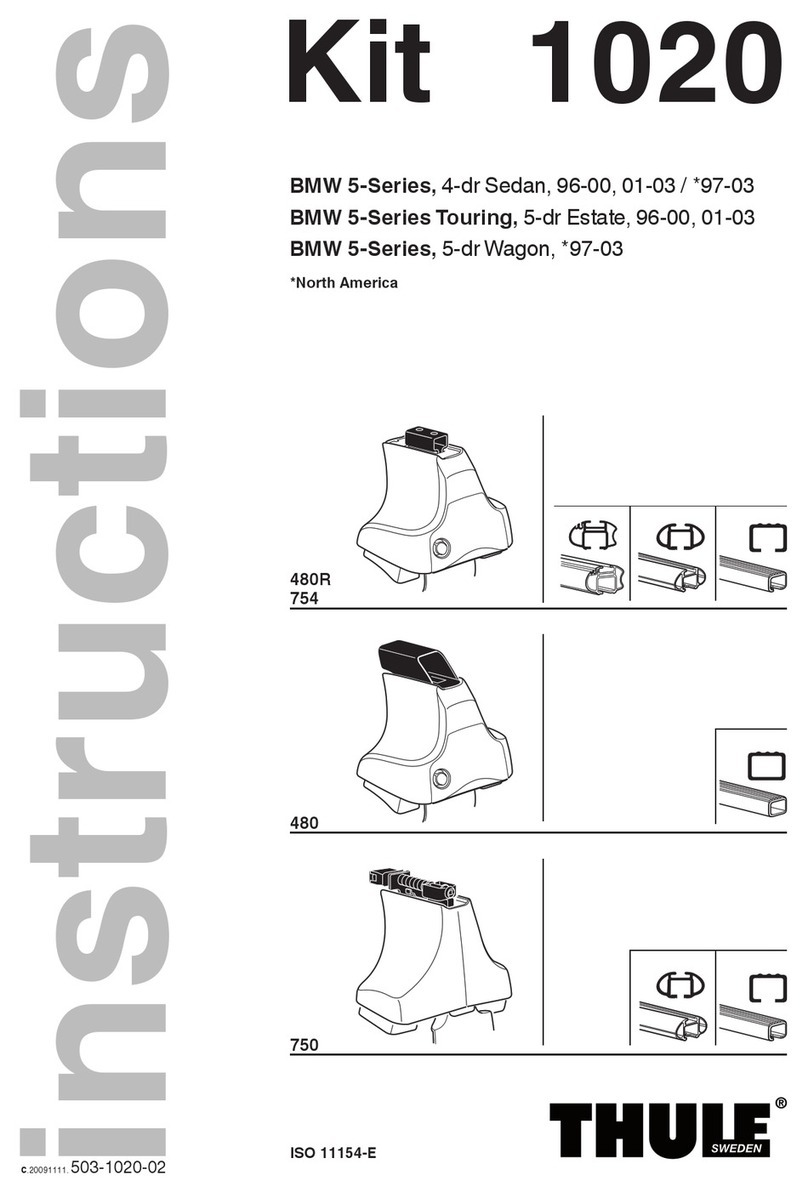 Thule 1020 instructions