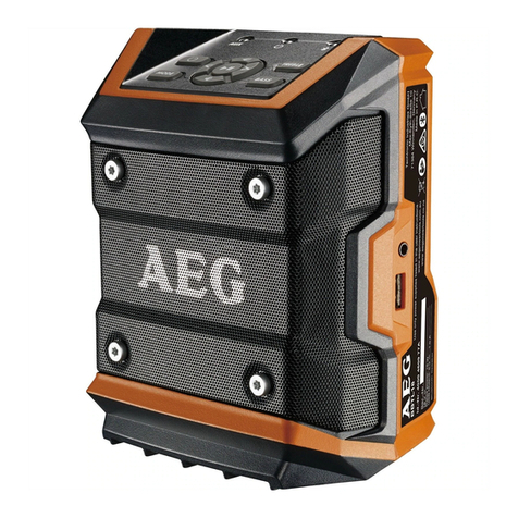 AEG BBTL18 User manual