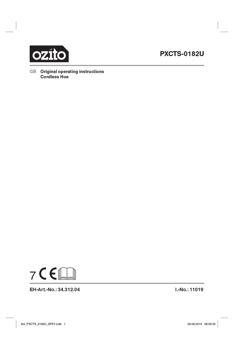 Ozito PXCTS-0182U Original operating instructions