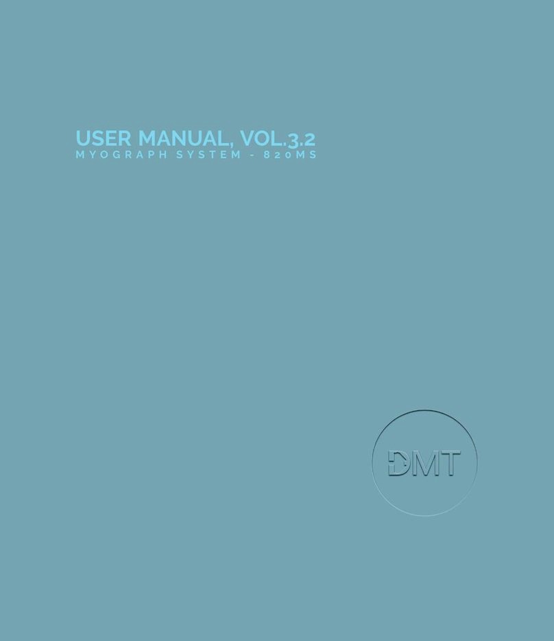 DMT 820MS user manual