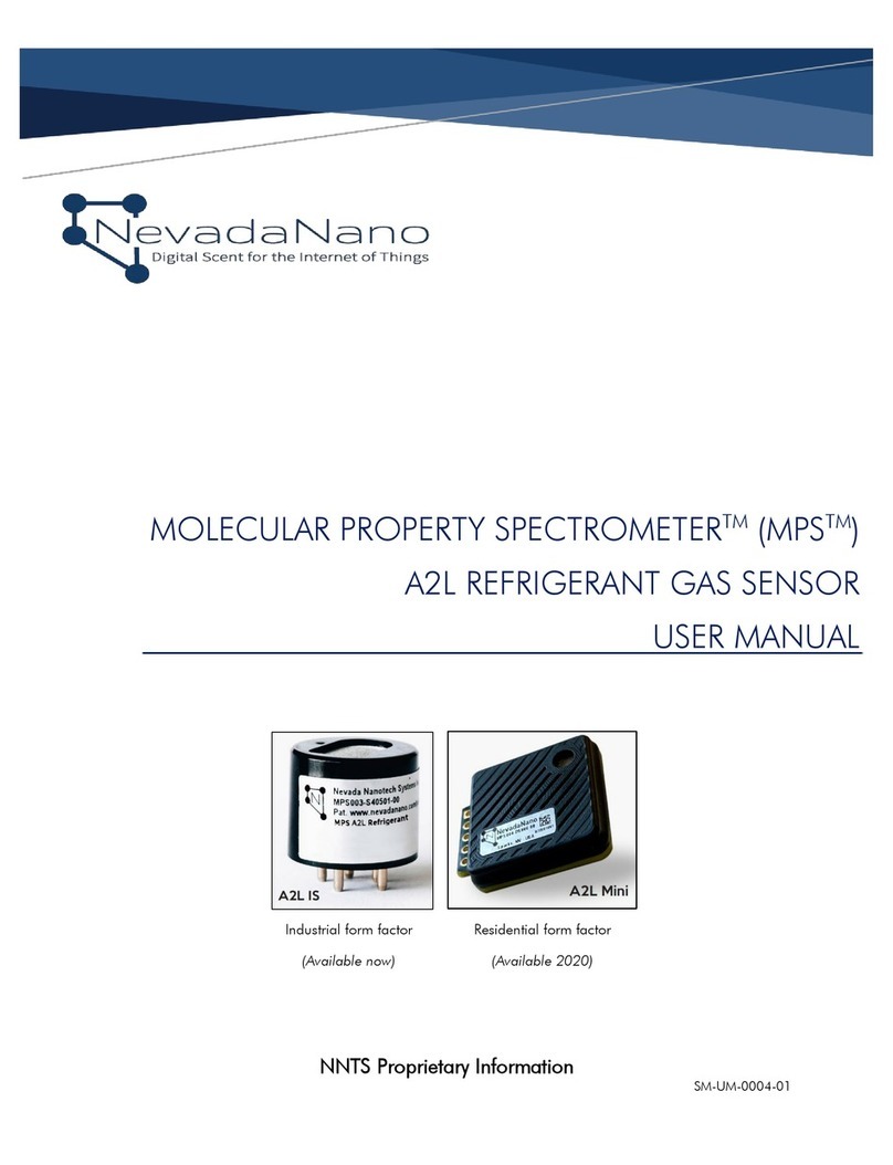 NEVADANANO MOLECULAR PROPERTY SPECTROMETER A2L Series User manual
