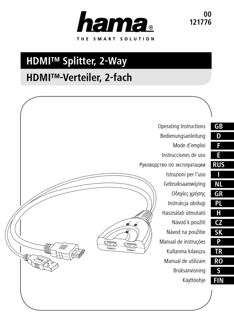 Hama 00121776 operating instructions Hama 00121776 operating instructions