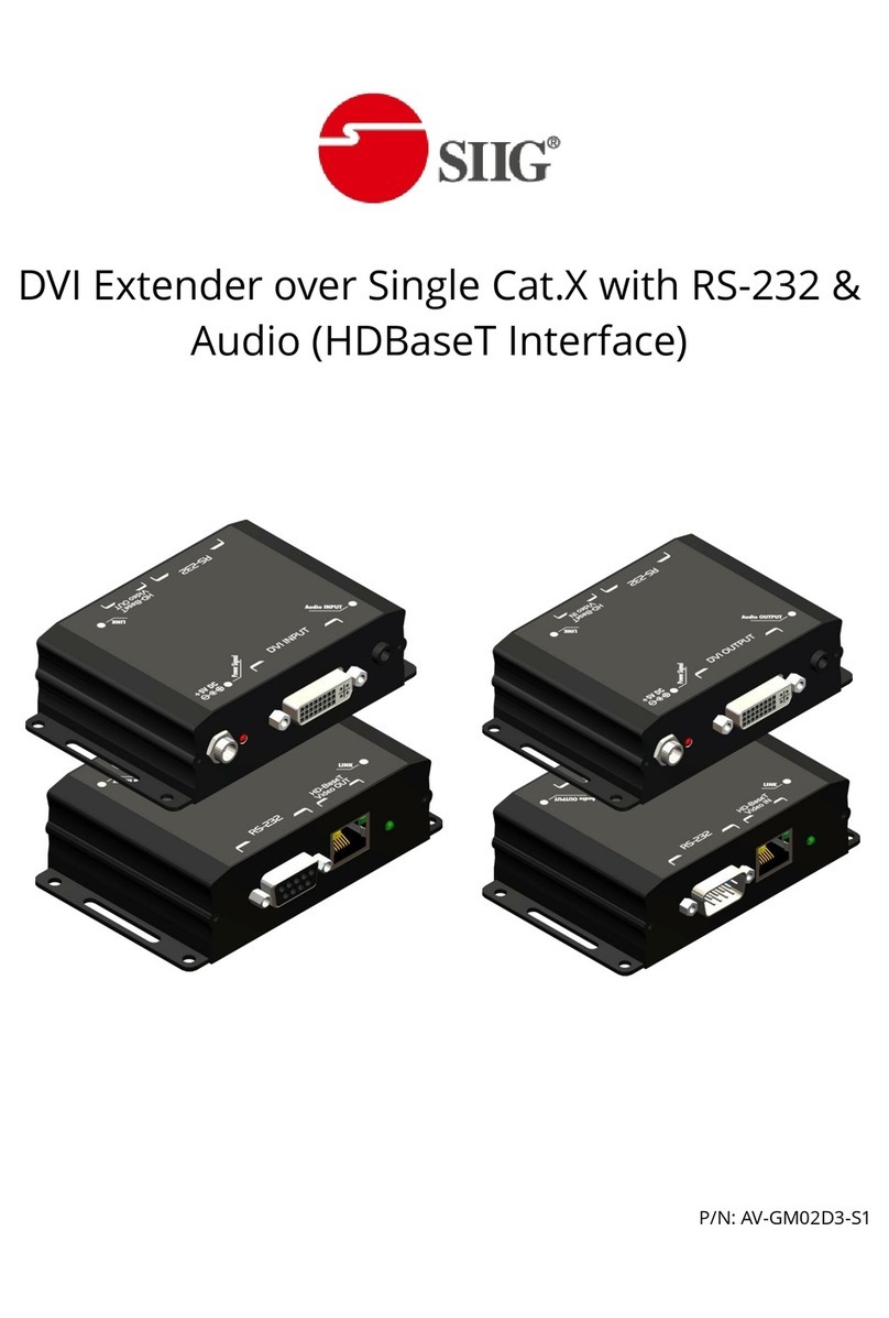 SIIG AV-GM02D3-S1 User manual