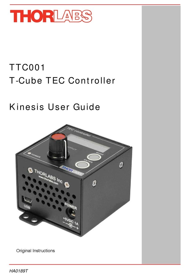 THORLABS T-Cube TTC001 user guide