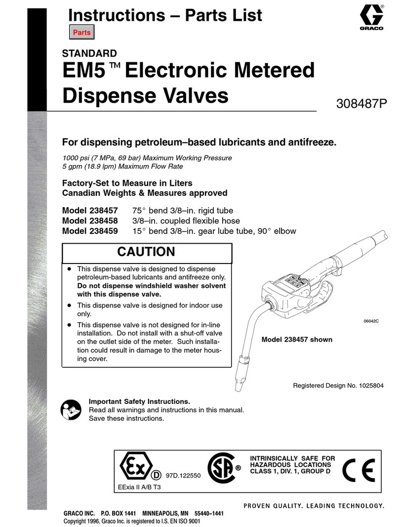 Graco EM5 238457 Operation manual