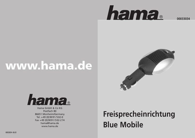 Hama Blue Mobile manual