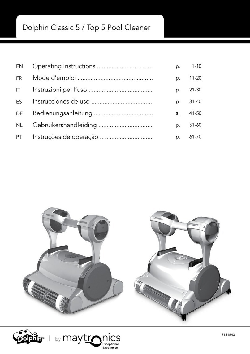 Maytronics Dolphin Classic 5 User manual
