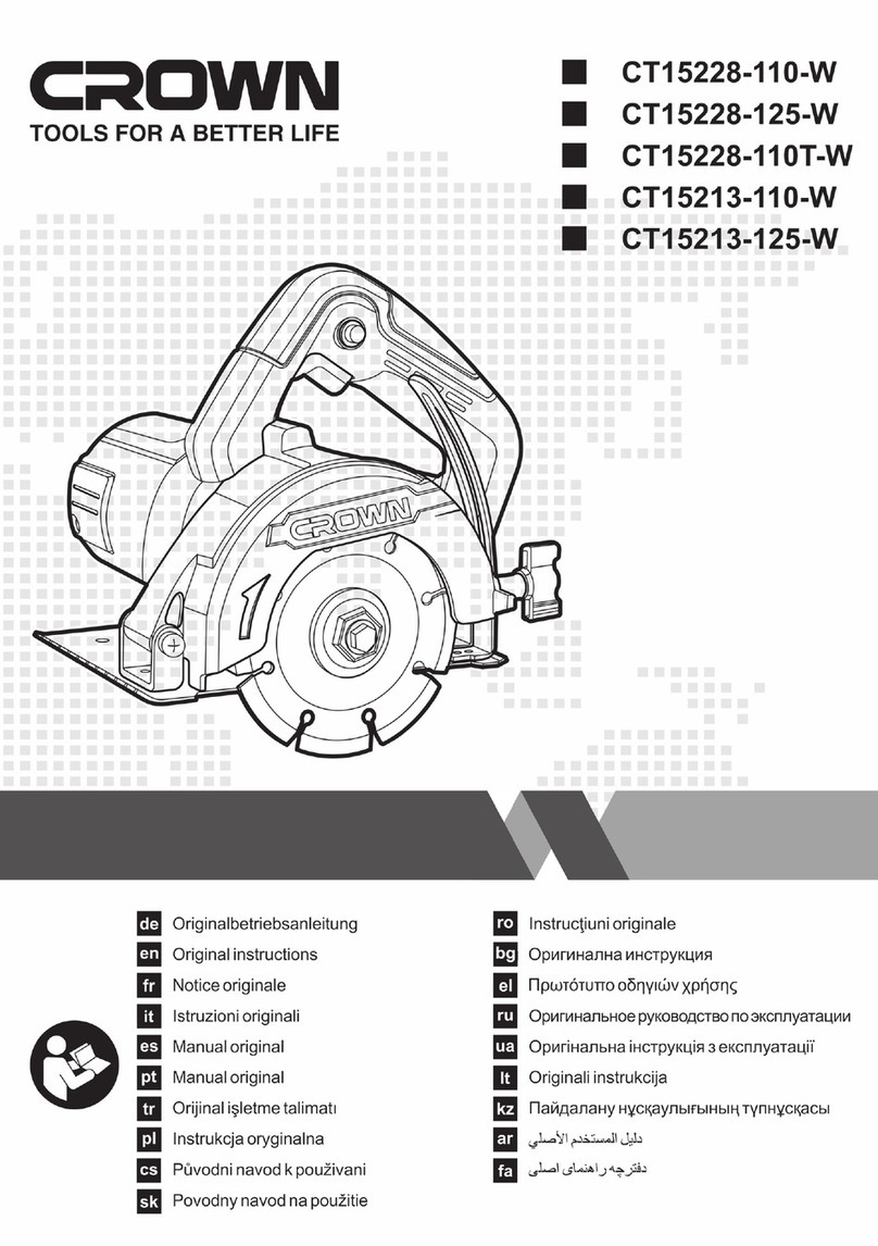 Crown CT15228-110-W Original instructions