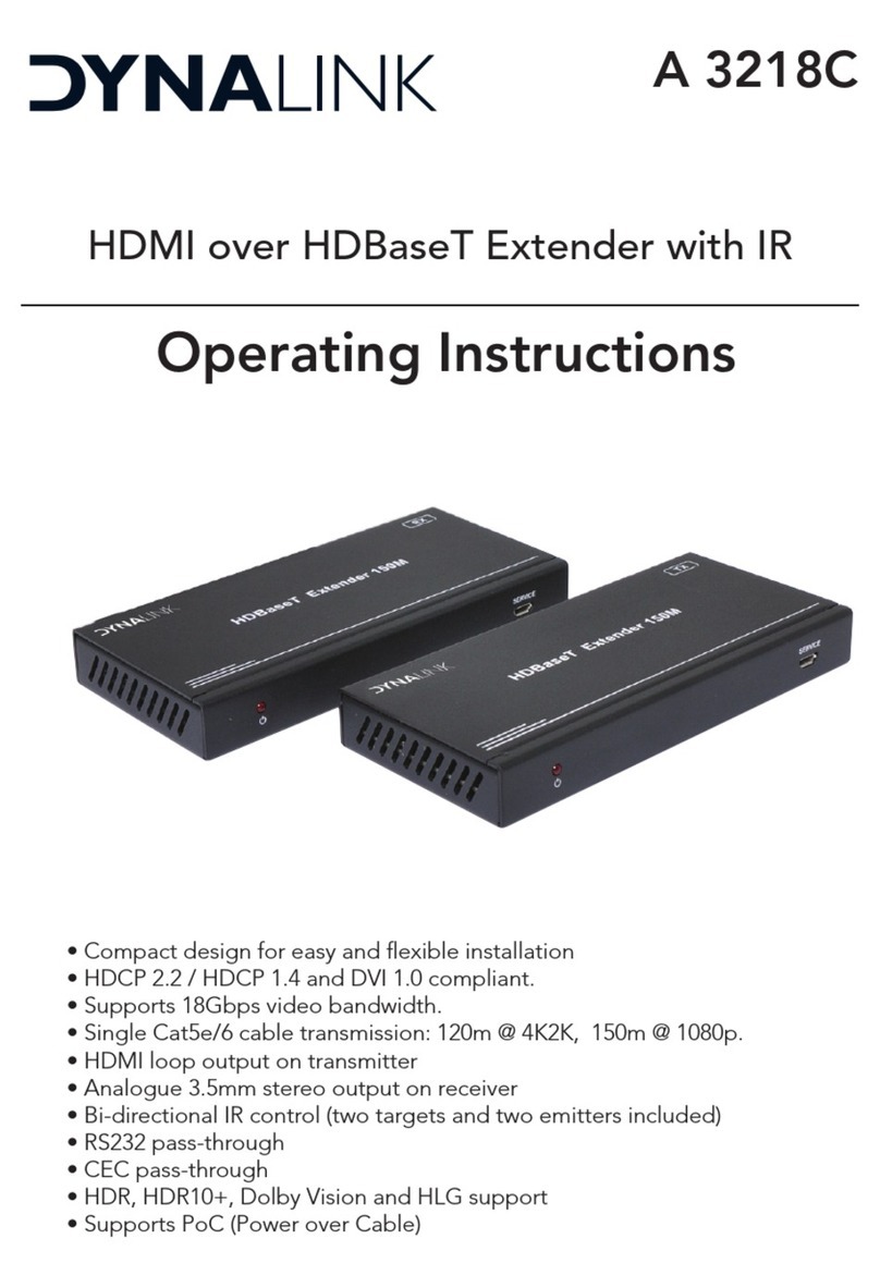 Dynalink A 3218C operating instructions