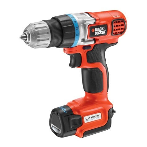 BLACK DECKER EGBL108 Original instructions