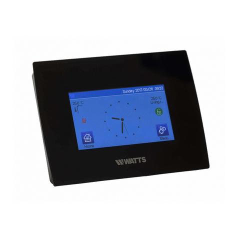 Watts Vision BT-CT02 RF Installation and user guide Watts Vision BT-CT02 RF Installation and user guide