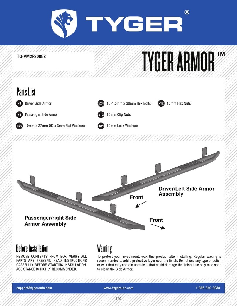 Tyger ARMOR TG-AM2F20098 User manual