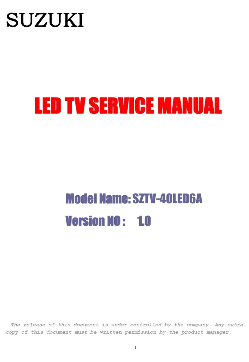 Suzuki SZTV-40LED6A User manual