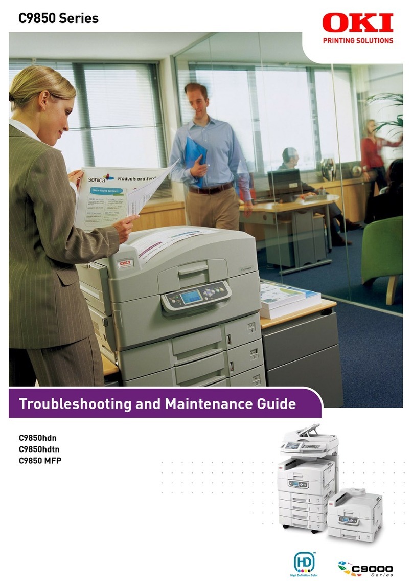 Oki C9850 MFP Operating manual