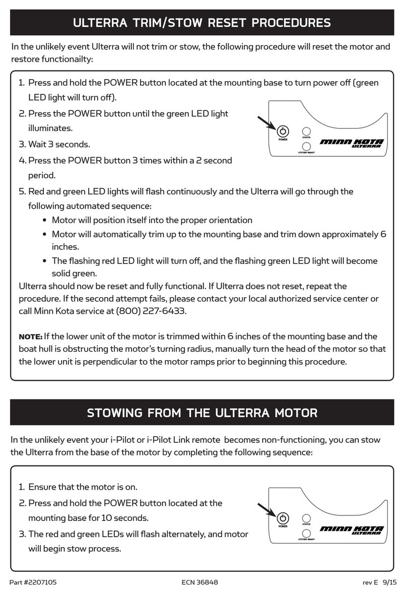 MINN KOTA Ulterra Series user guide