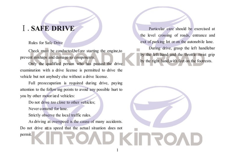 Kinroad XT50-5 User manual