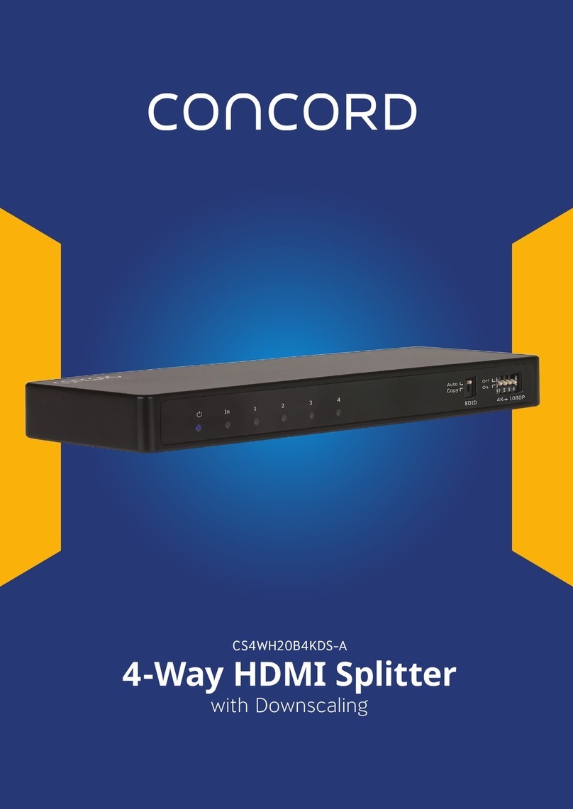 CONCORD CS4WH20B4KDS-A manual