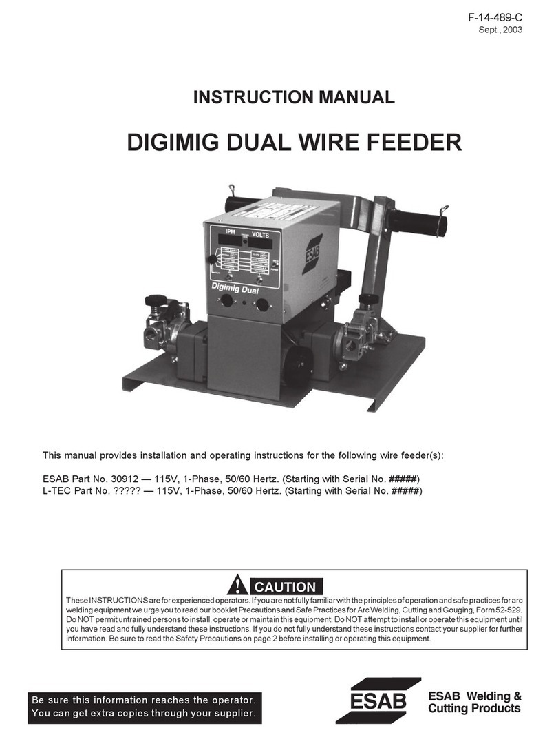 ESAB Digimig Dual User manual