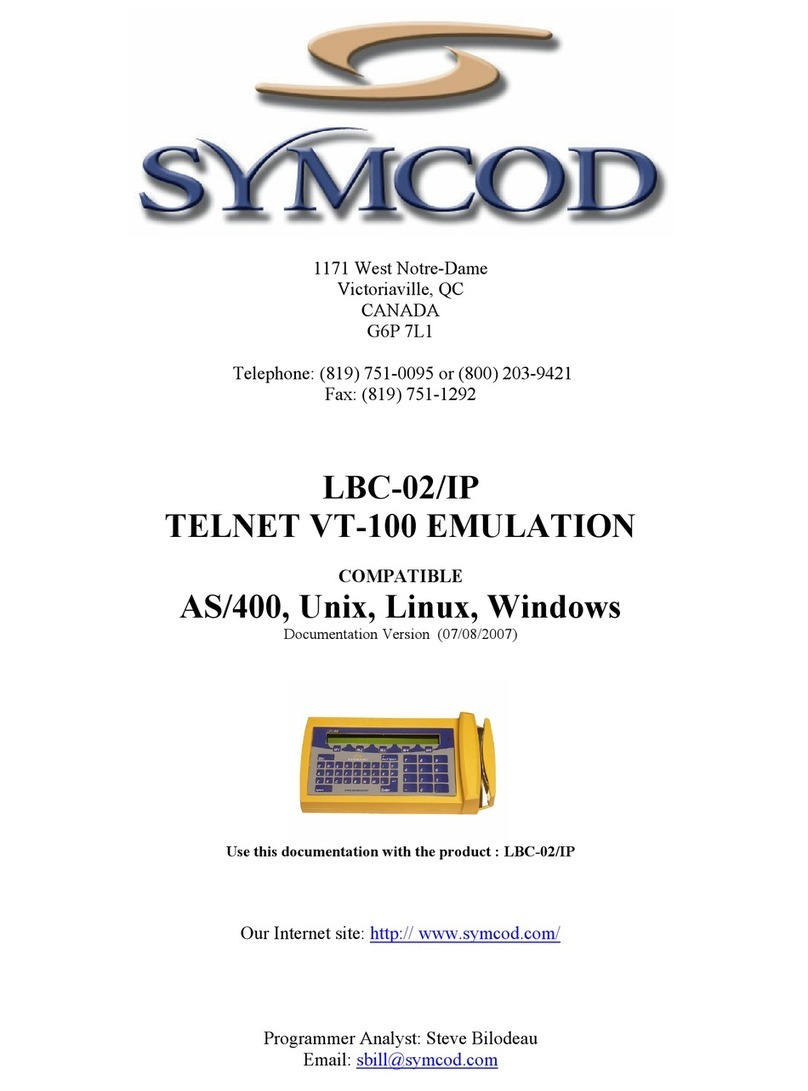 Symcod LBC-02/IP manual