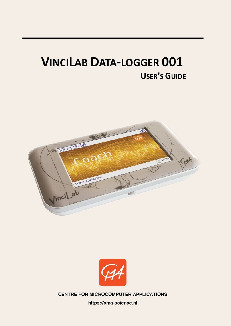CMA Dishmachines VinciLab data-logger 001 user guide