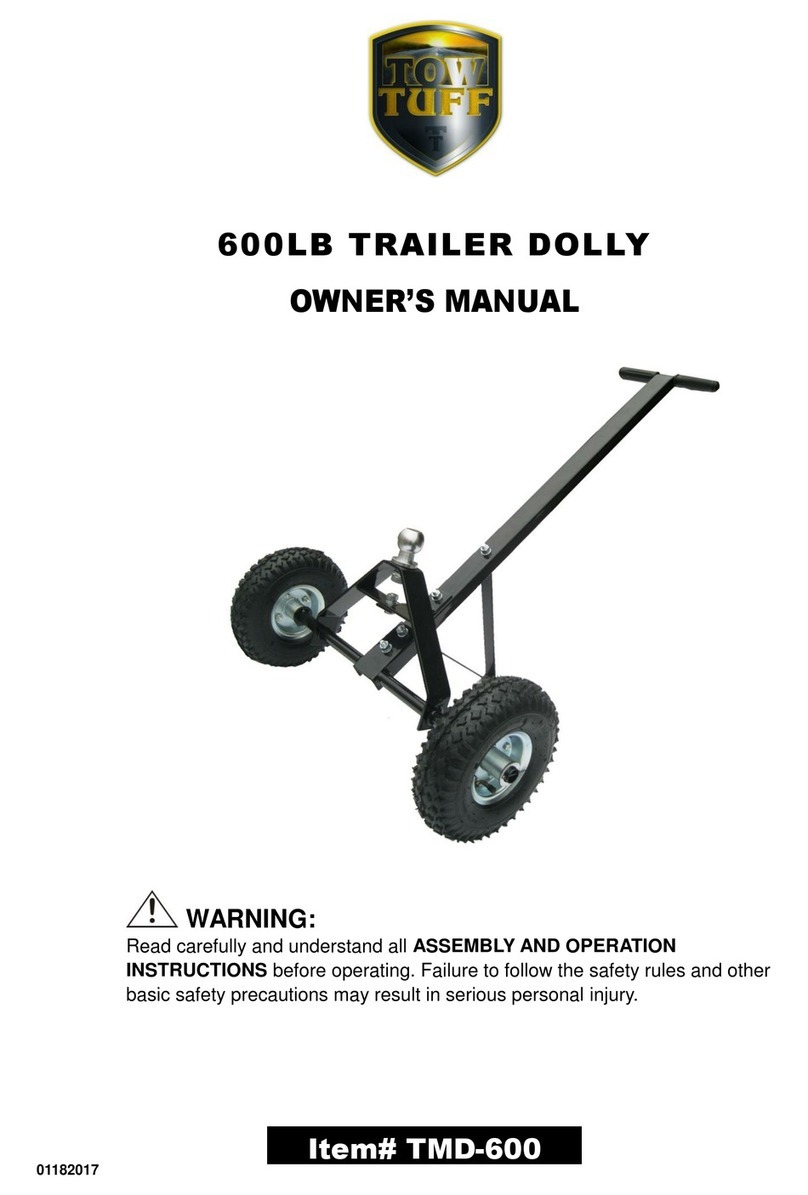 Tow Tuff TMD-600 owner's manual