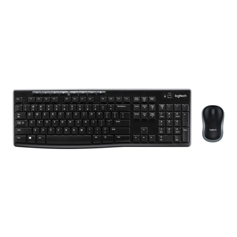 Logitech Combo MK270 User manual
