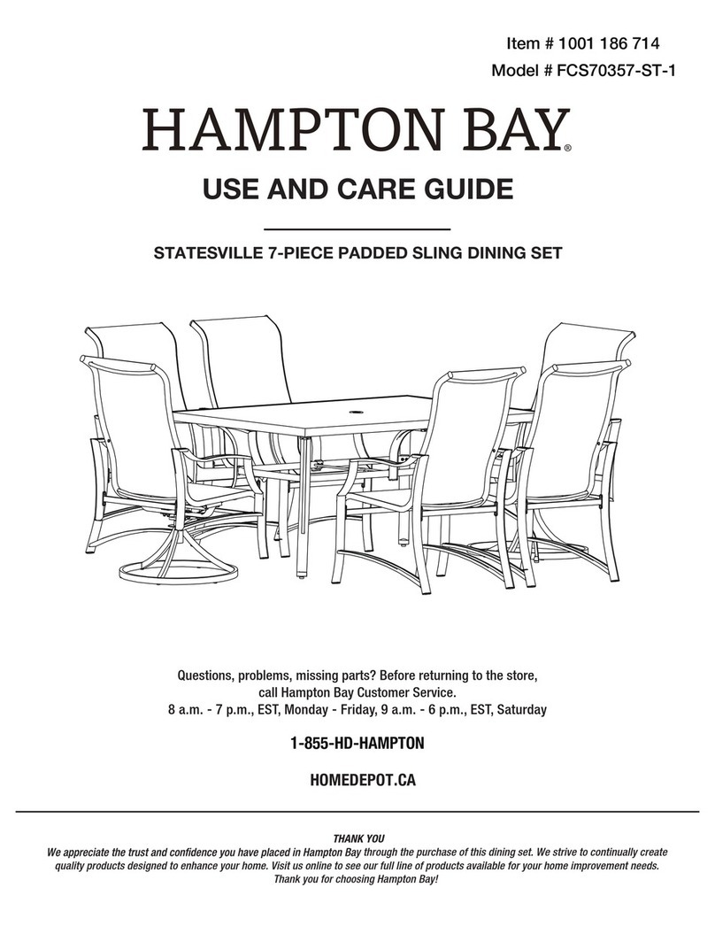 HAMPTON BAY STATESVILLE FCS70357-ST-1 User manual HAMPTON BAY STATESVILLE FCS70357-ST-1 User manual