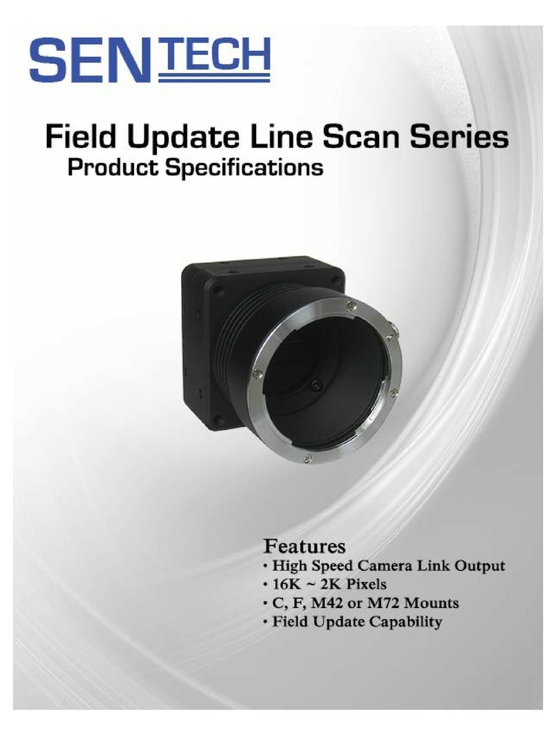 SenTech Line Scan Series Installation instructions SenTech Line Scan Series Installation instructions