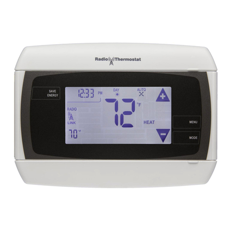 Radio Thermostat CT32 Operation guide