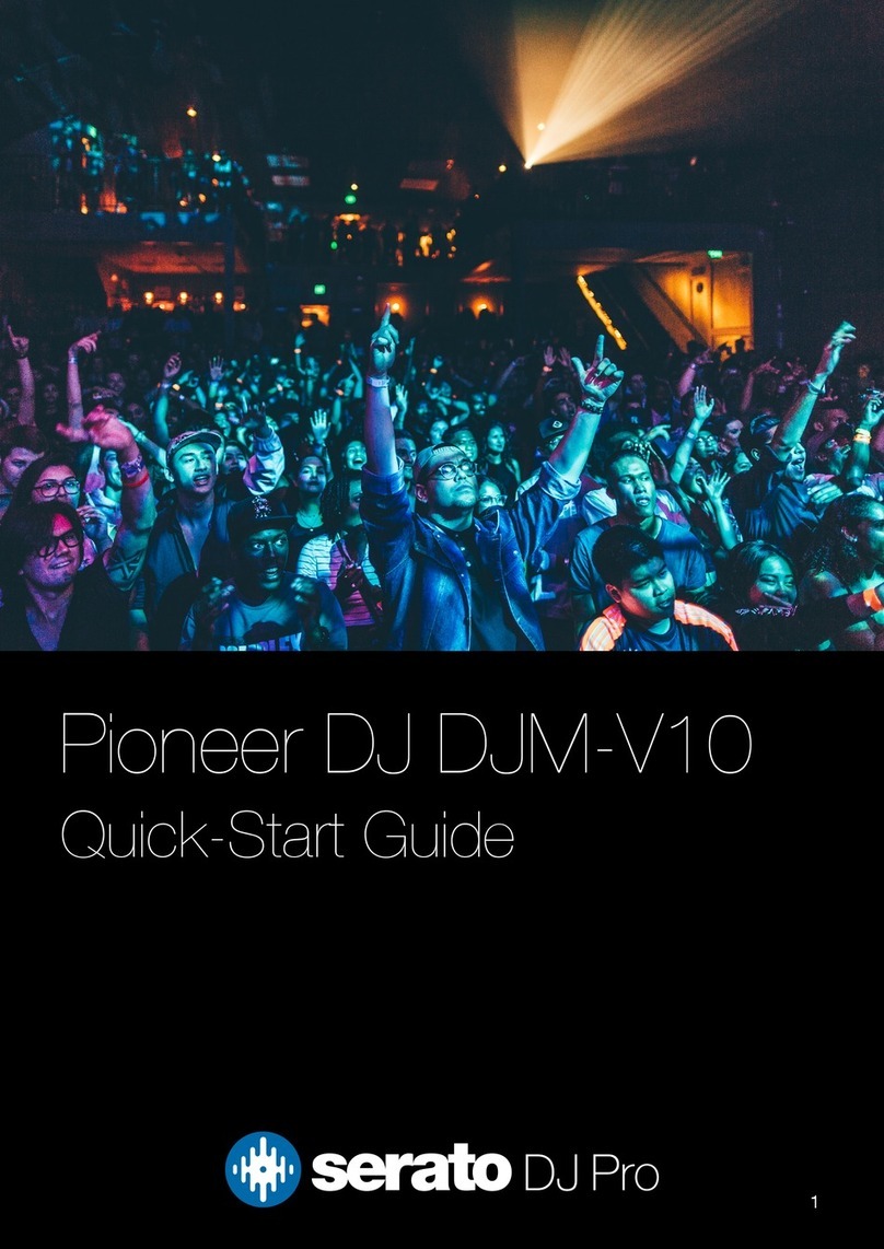 PIONEER DJ DJM-V10 quick start guide