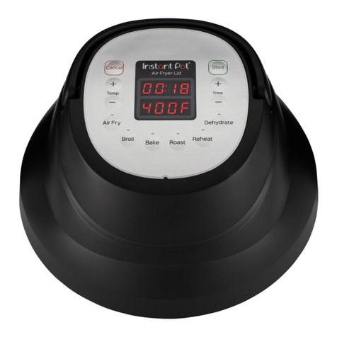 InstantPot AIR FRYER LID 6 User manual InstantPot AIR FRYER LID 6 User manual
