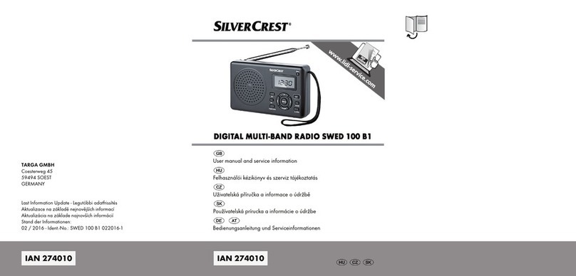 Silvercrest SWED 100 B1 Instruction sheet