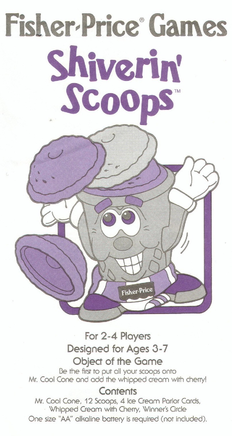 Fisher-Price Shiverin' Scoops manual