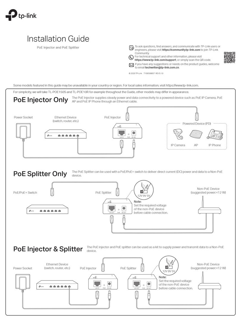 TP-Link TL-POE150S installation guide