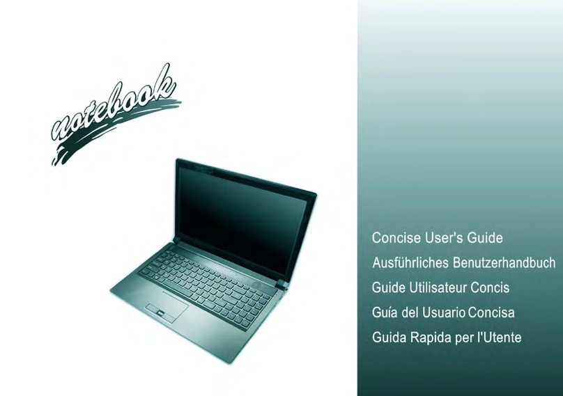 Clevo P150EM User manual