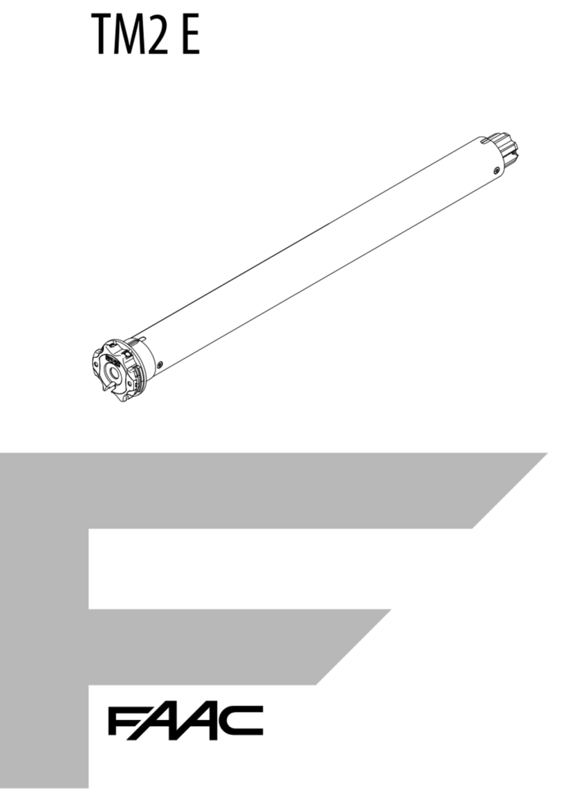 FAAC TM2 E manual FAAC TM2 E manual
