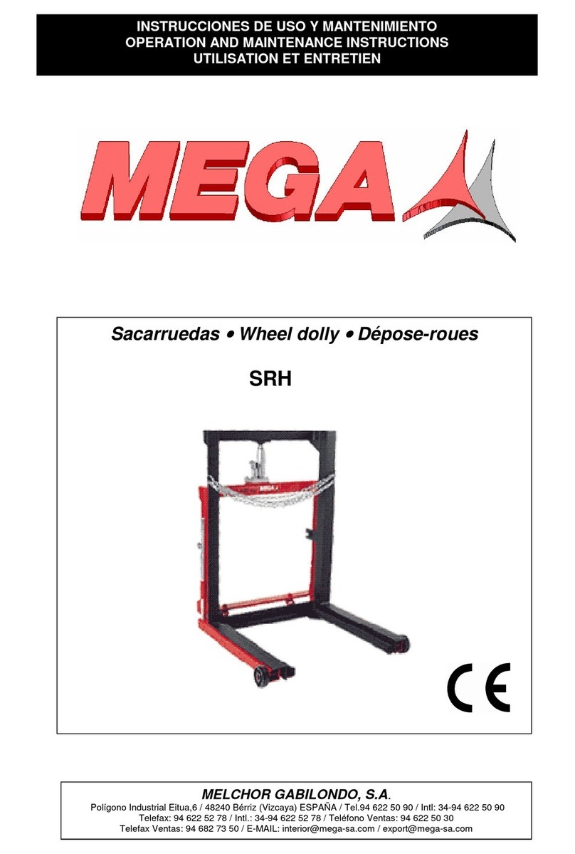 Mega SRH Operation and maintenance instructions