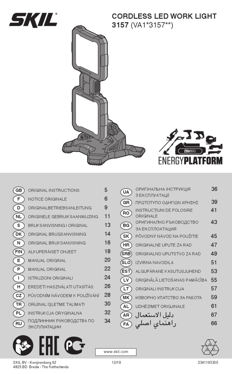 Skil 3157 User manual