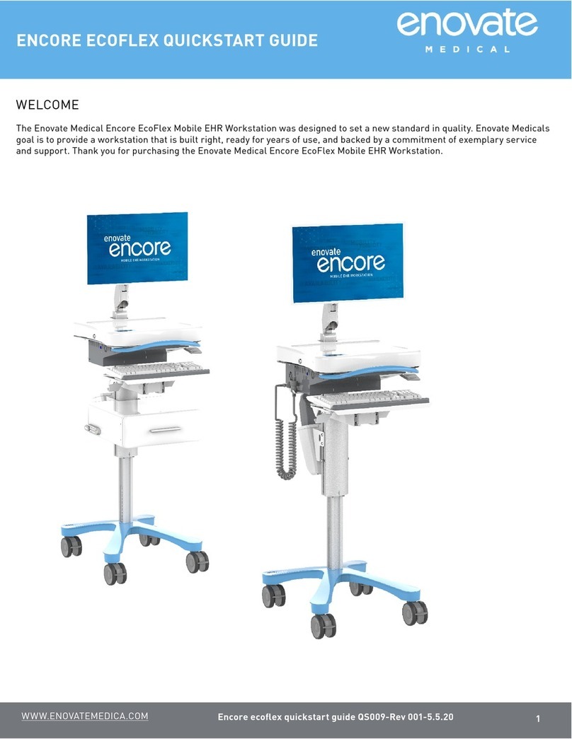 Enovate Medical ENCORE ECOFLEX quick start guide