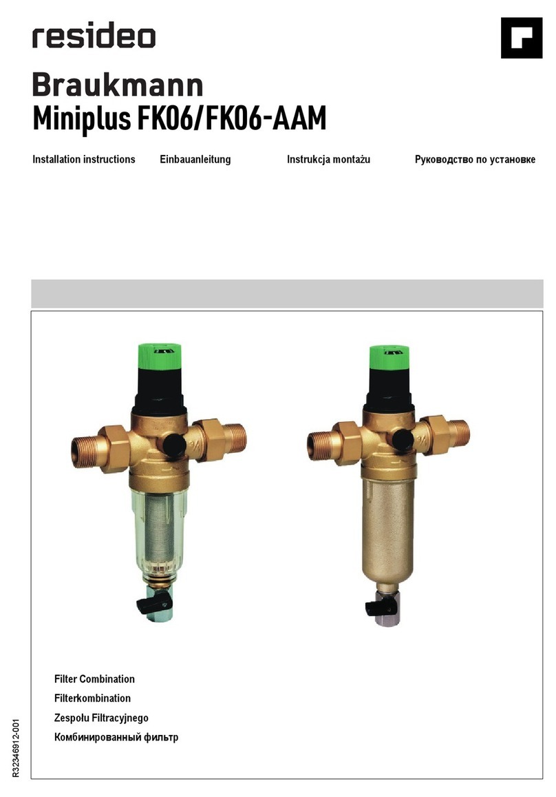 resideo Braukmann Miniplus FK06 installation instructions