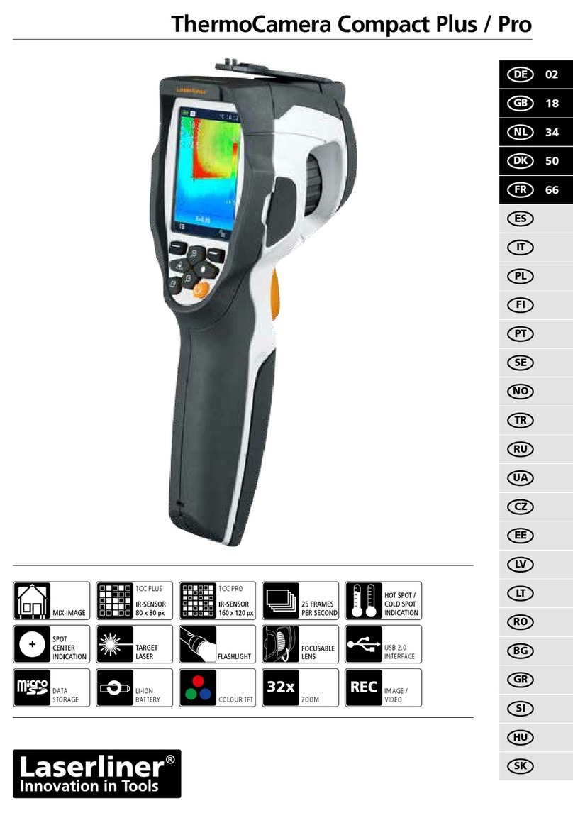 LaserLiner ThermoCamera Compact Plus manual