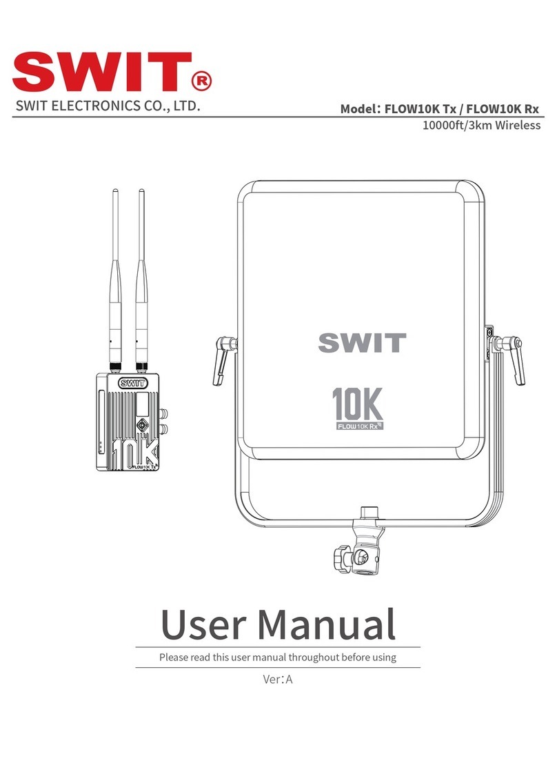SWIT FLOW10K Tx user manual