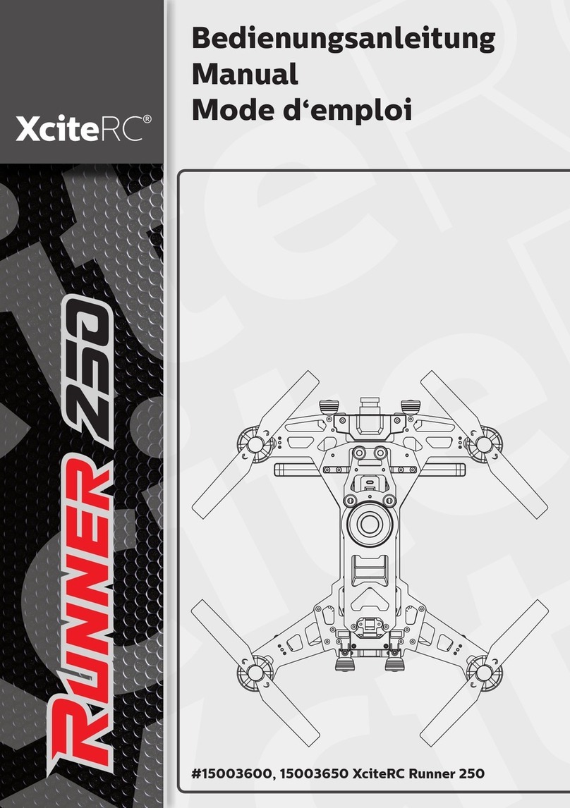 XciteRC Runner 250 User manual