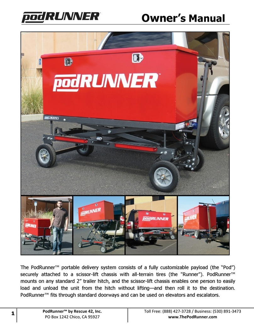 Rescue 42 podRUNNER owner's manual