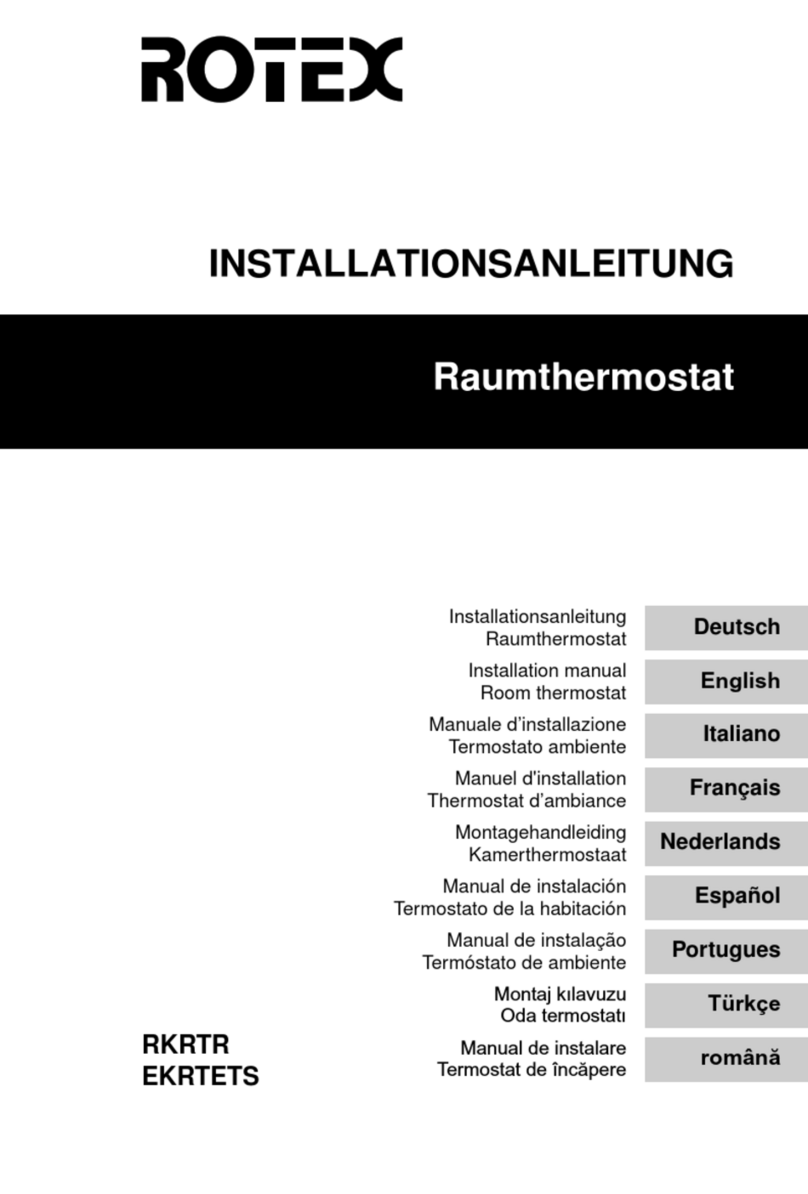 Rotex RKRTR installation manual