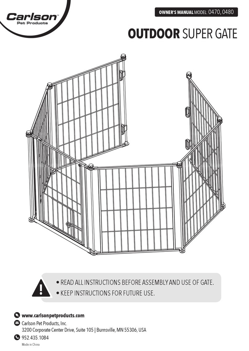 Carlson Pet Products 0470 owner's manual