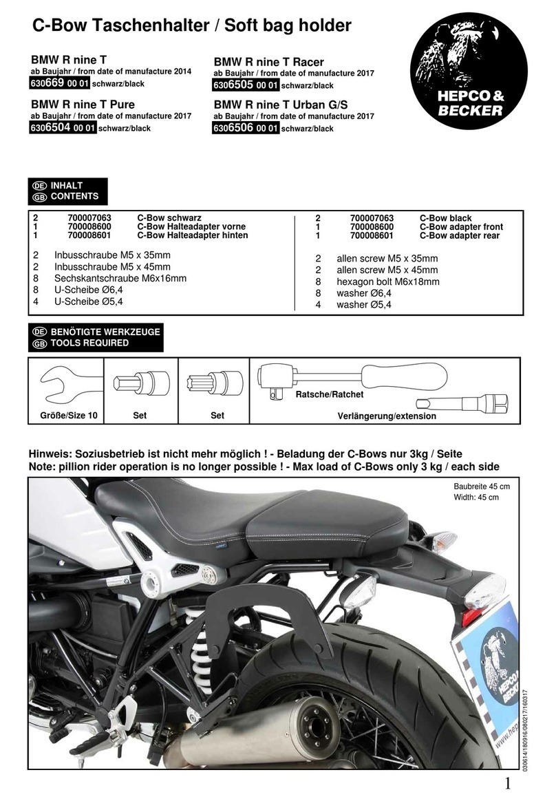 hepco & becker 630669 00 01 User manual hepco & becker 630669 00 01 User manual